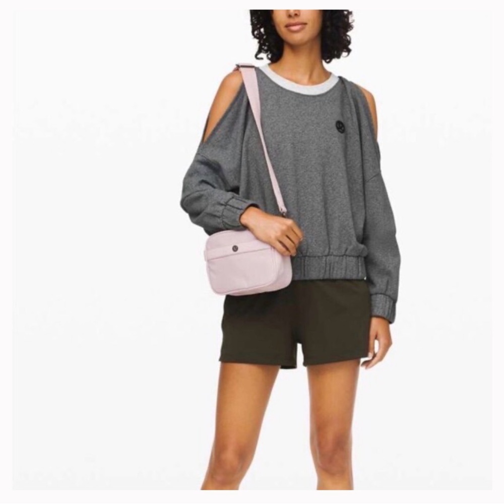 lululemon athletica Light Pink Crossbody Bag